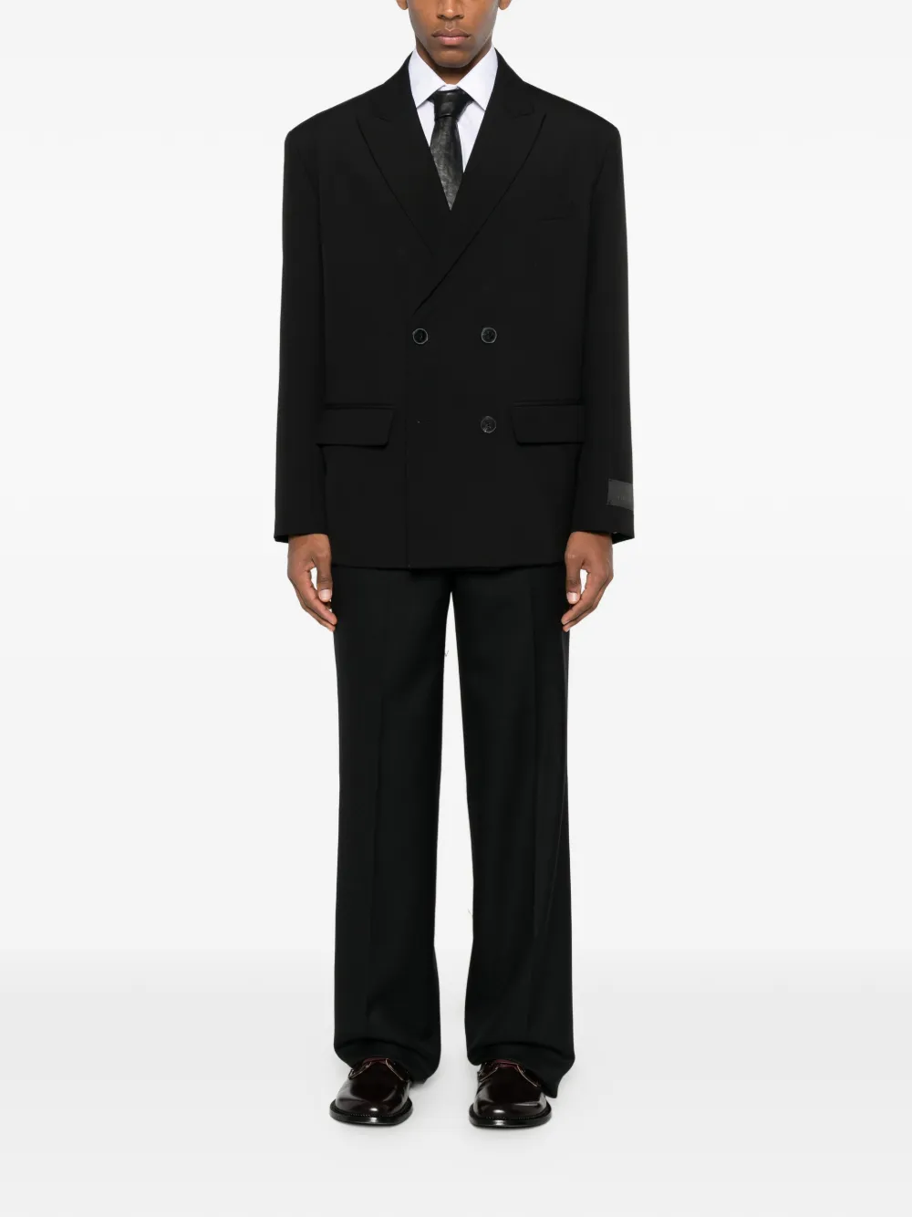 Husbands button-fastening cotton shirt - Wit