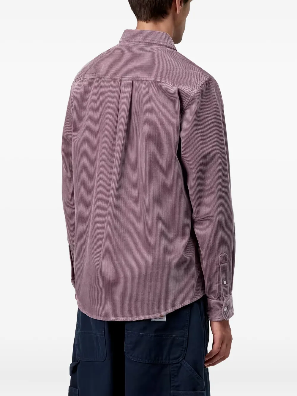 Carhartt Madison Long-sleeve Shirt In Purple