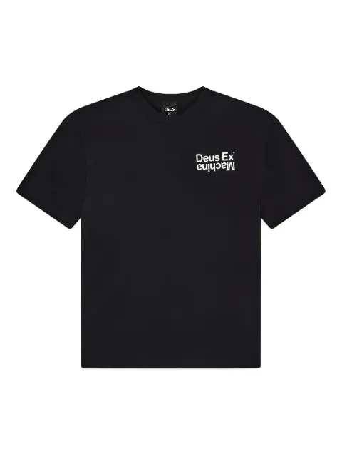 Deus Ex Machina Axis logo-print cotton T-shirt