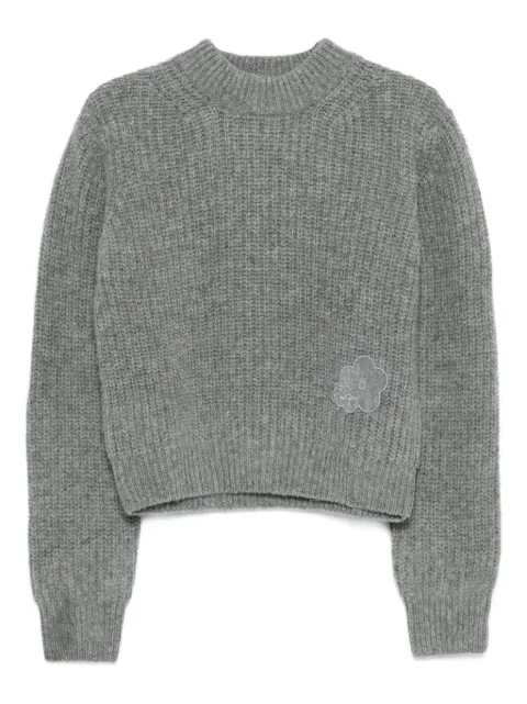 Cecilie Bahnsen flower appliqué sweater