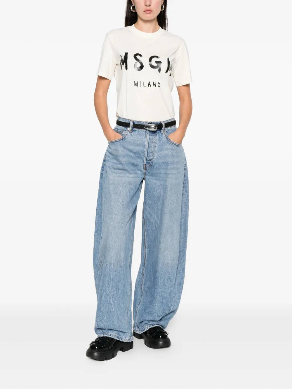 MSGM playera con logo estampado | Playeras y jerséis | Image 2