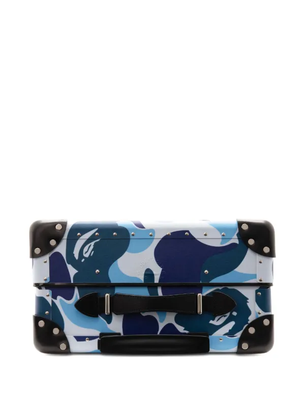 A BATHING APE® x Globe-Trotter カモフラージュ ボストンバッグ