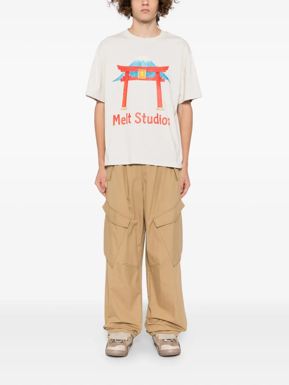 Melt T-Shirt mit grafischem Print | T-Shirts | Image 2