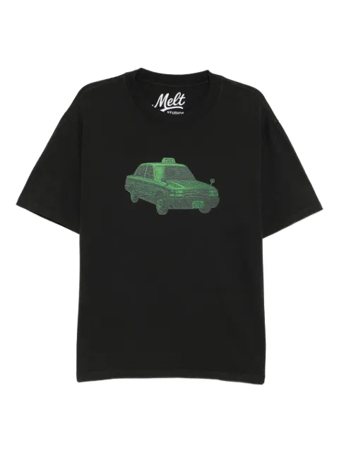 Melt graphic-print T-shirt