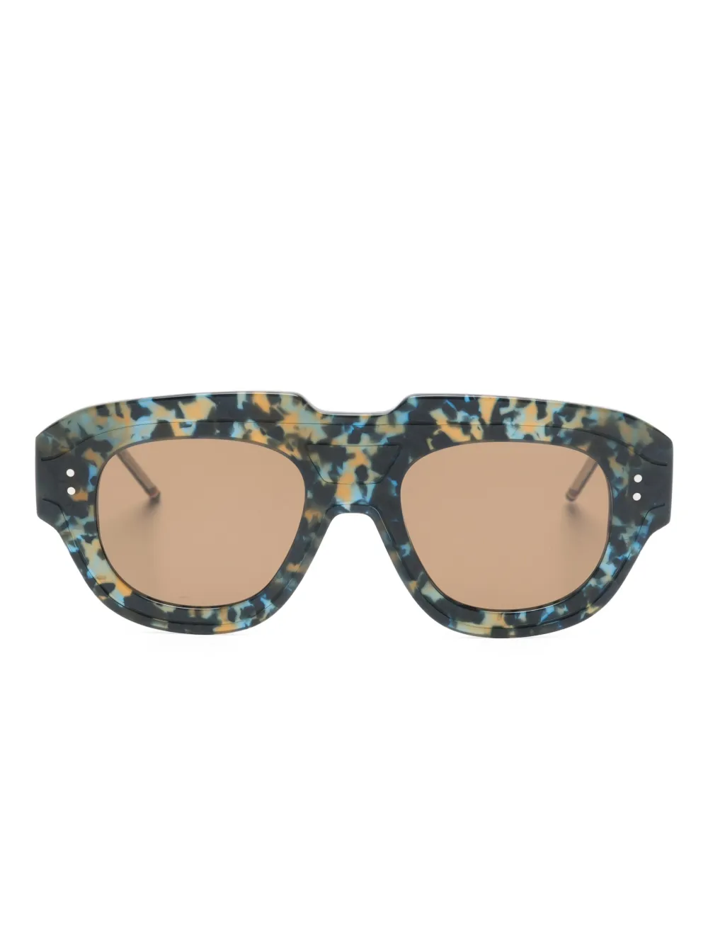 Thom Browne Eyewear geometric sunglasses | Blue | Image 1