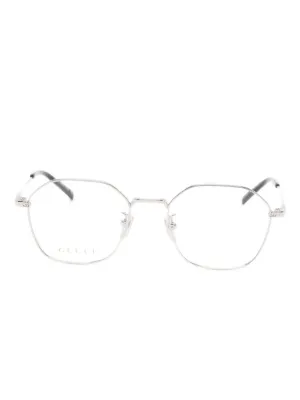 Dita Eyewear Lunari ハーフリム メガネフレーム | シルバートーン