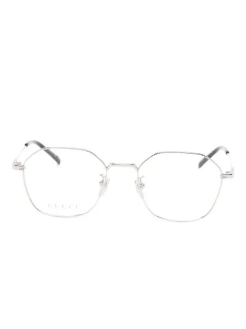 Gucci Eyewear Bril met geometrisch montuur