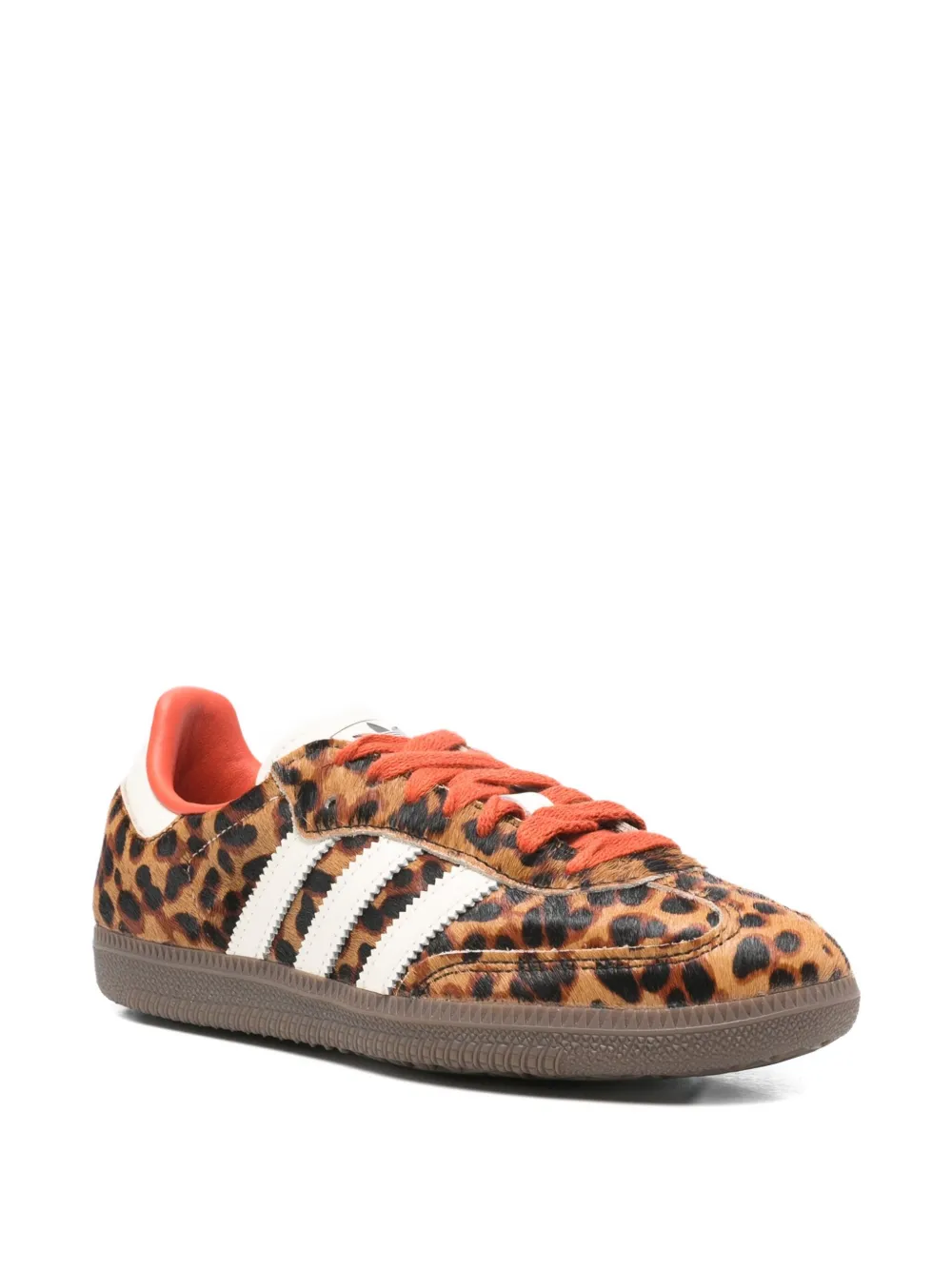 Adidas Samba OG animal-print striped trainers - Bruin