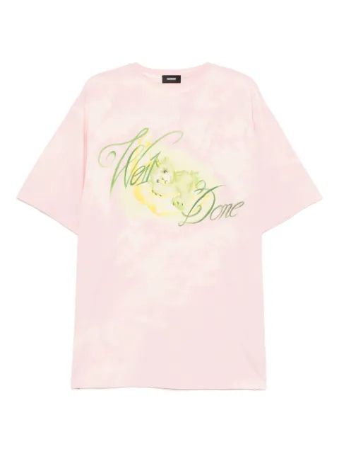 We11done wahed paint T-shirt
