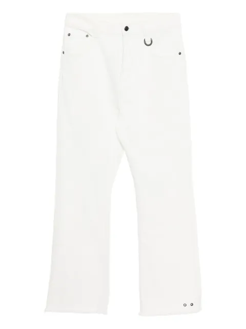 TEAM WANG design straight-leg jeans