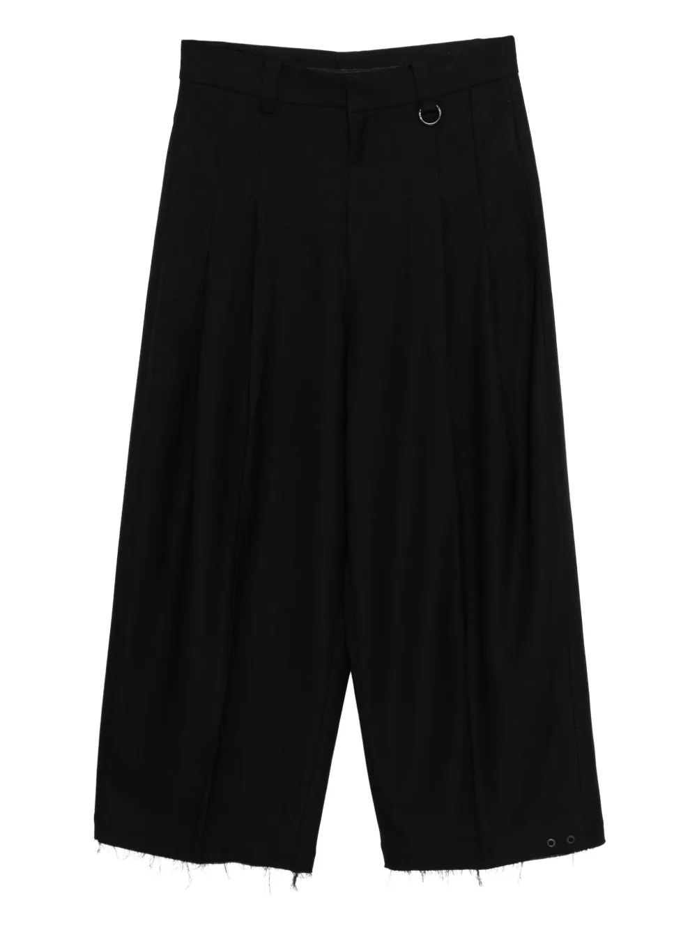 Team Wang Design Acceptance Pleated Trousers In Black