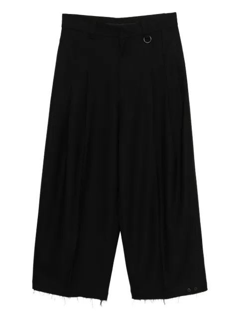TEAM WANG design pantalones Acceptance con pinzas
