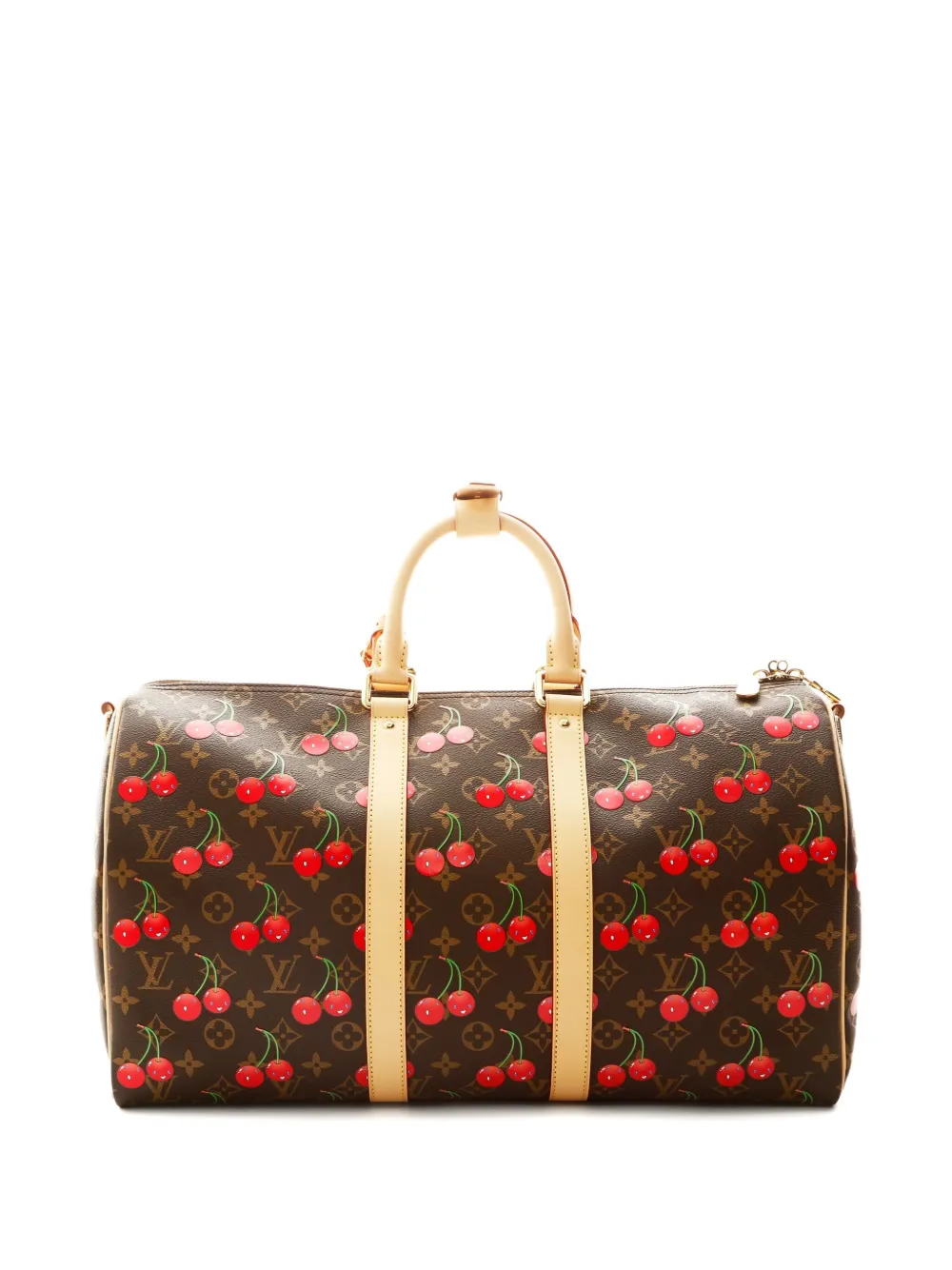 Louis Vuitton Pre-Owned x Murakami 2021-2025 Keepall Bandoliere 45 shopper - Bruin