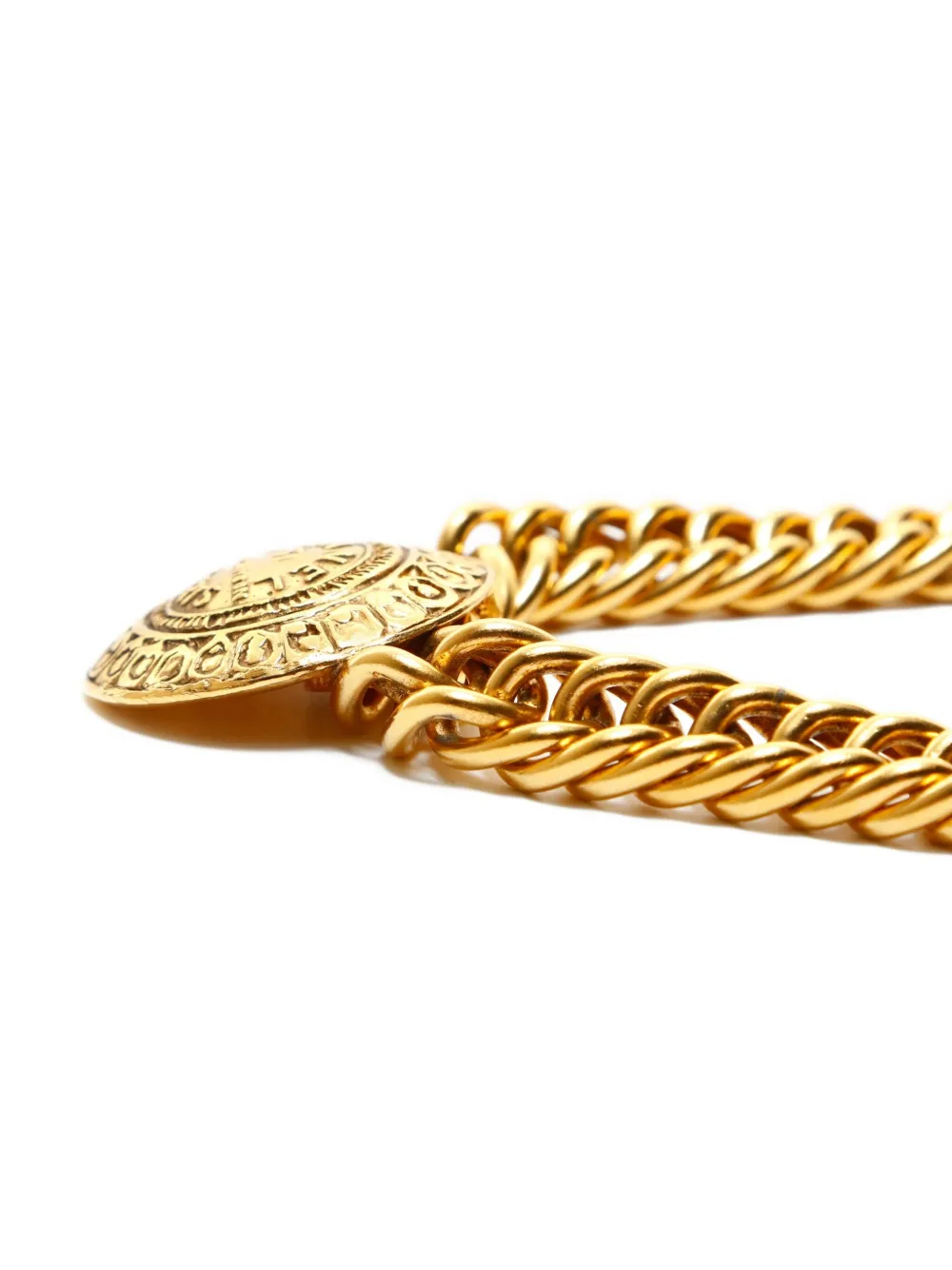 Pre-owned Chanel 1990s 31 Rue Cambon Necklace In Gold