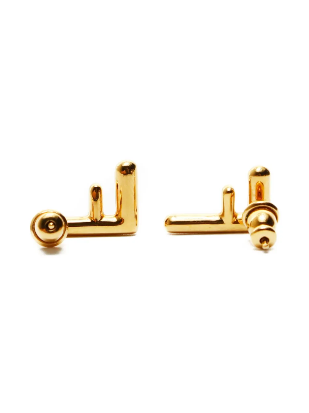 Fendi Pre-Owned 2010-2025 FF-motif earrings | Image 2
