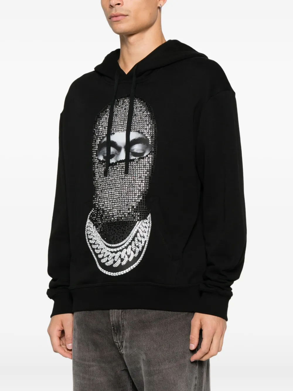 Ih Nom Uh Nit Hoodie met print Zwart