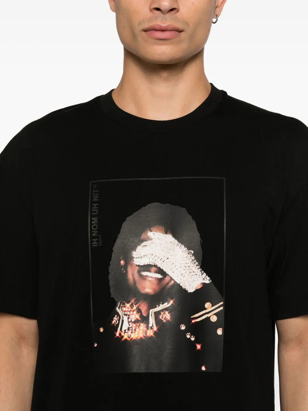 Ih Nom Uh Nit T-shirt met grafische print Zwart