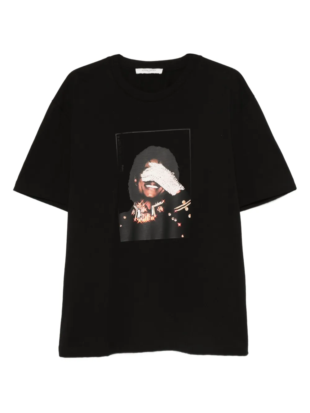 Ih Nom Uh Nit graphic-print T-shirt | Black | Image 1