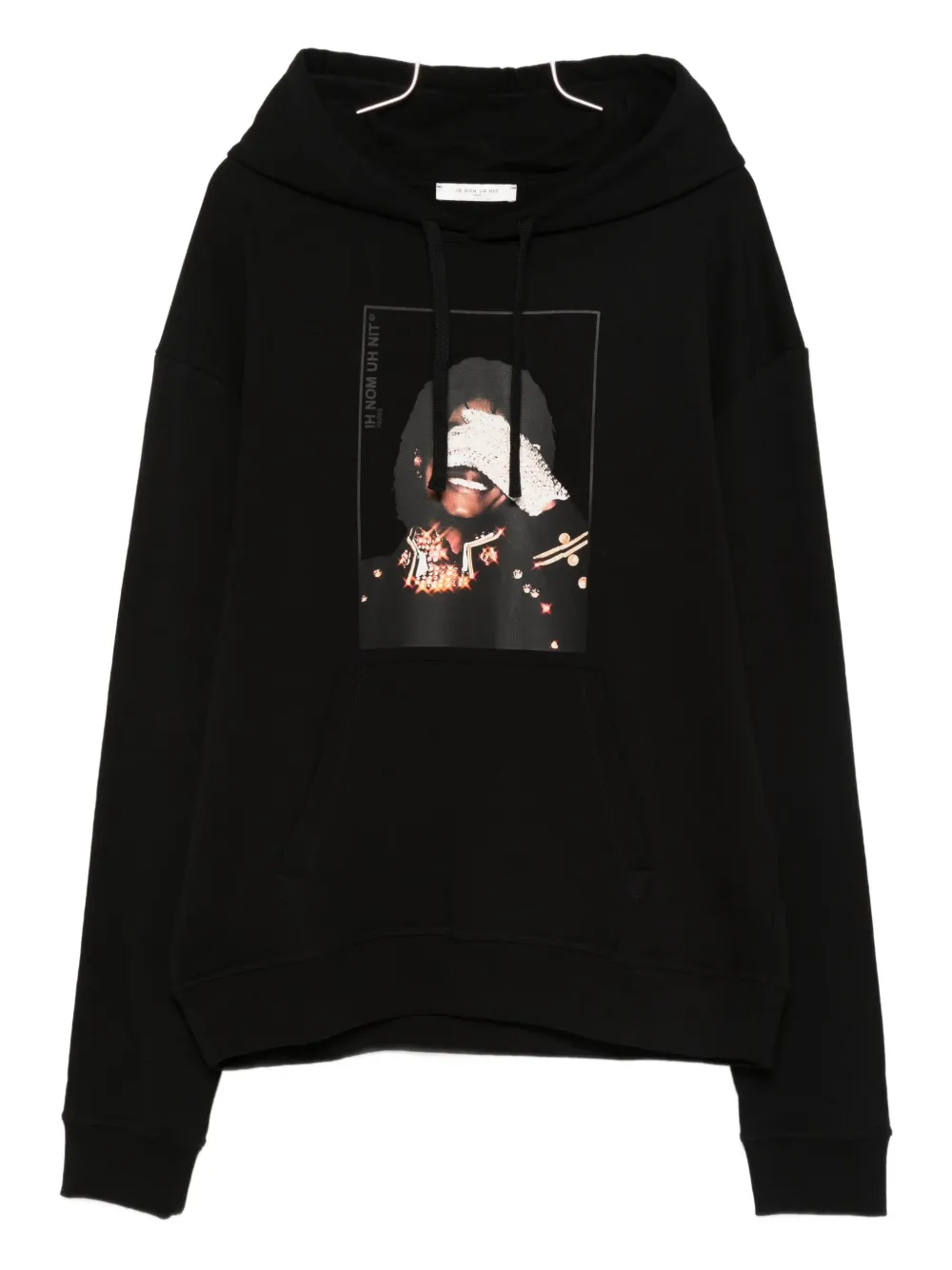 Ih Nom Uh Nit graphic-print hoodie | negro | Image 1