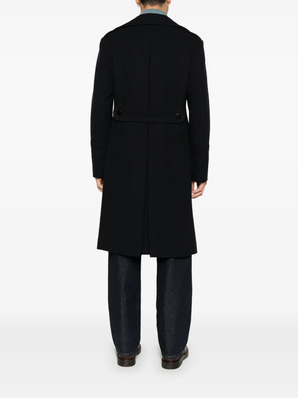 Tagliatore Jas met dubbele rij knopen Blauw