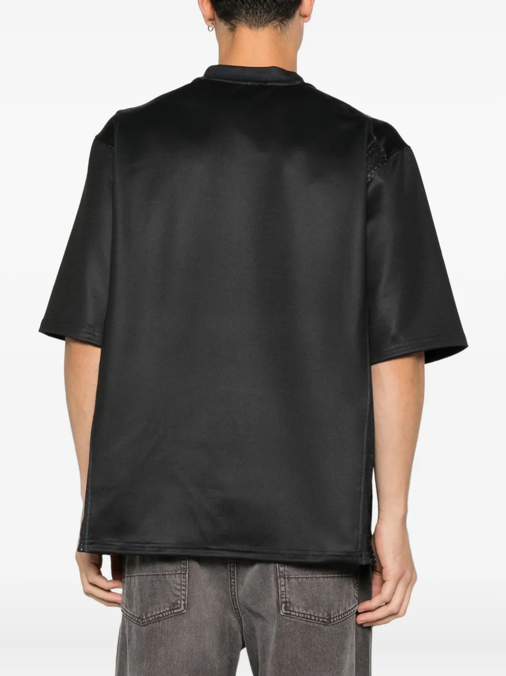 Ih Nom Uh Nit T-shirt met nummerpatch Zwart