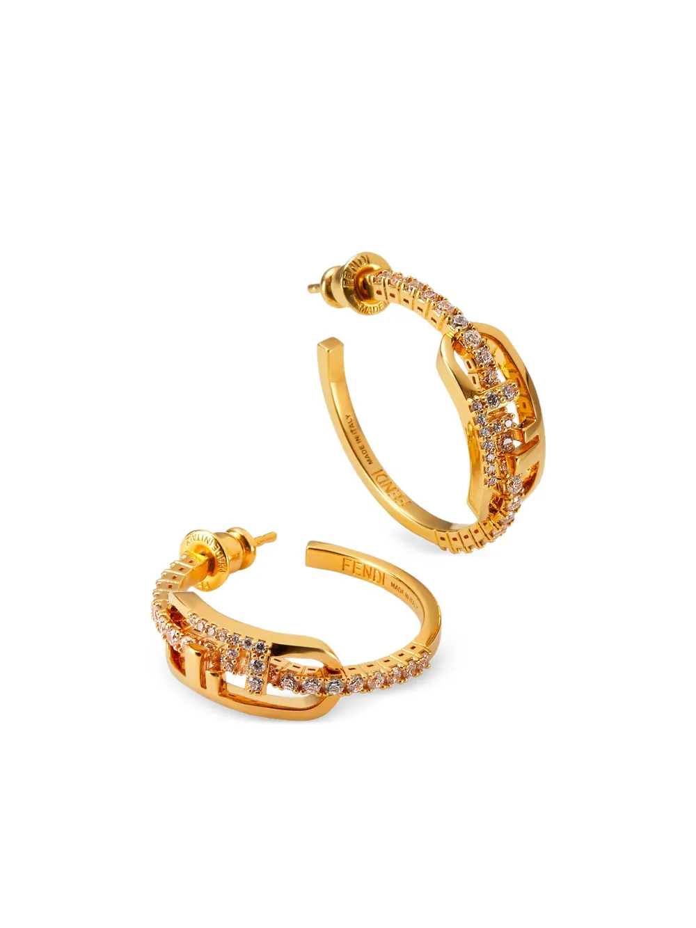 FENDI aretes con detalles de cristal | Image 2