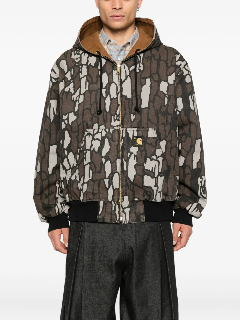 Reversible Zip-Fastening Jacket
