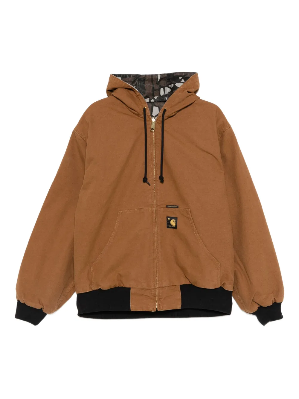 Carhartt WIP reversible zip-fastening jacket | Brown | Image 1
