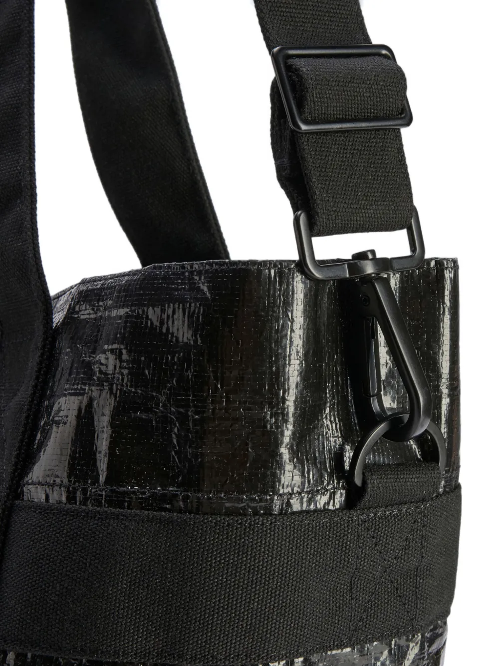 Song For The Mute X Adidas Logo-motif Panelled Tote Bag In Black
