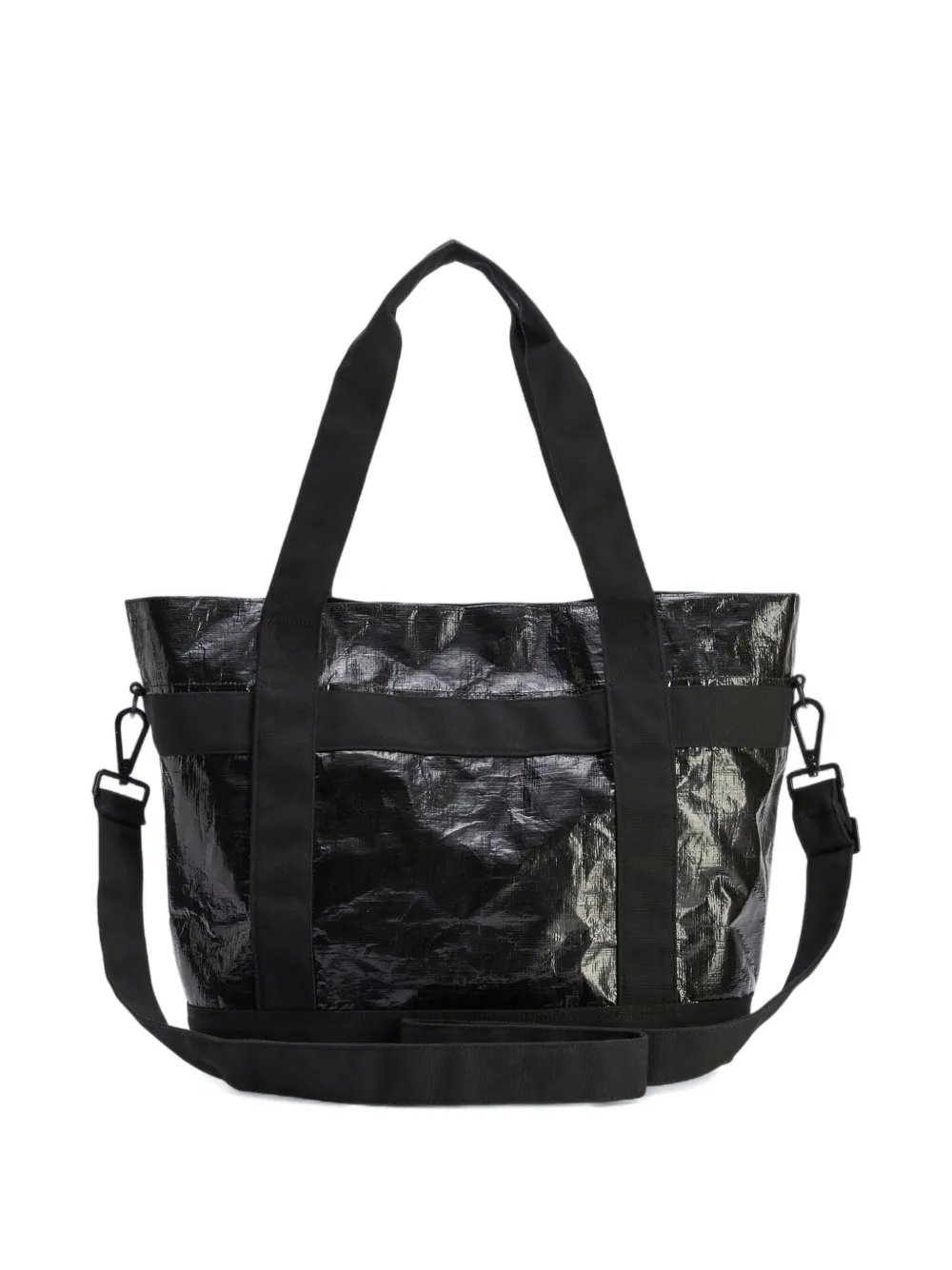 Song For The Mute X Adidas Logo-motif Panelled Tote Bag In Black