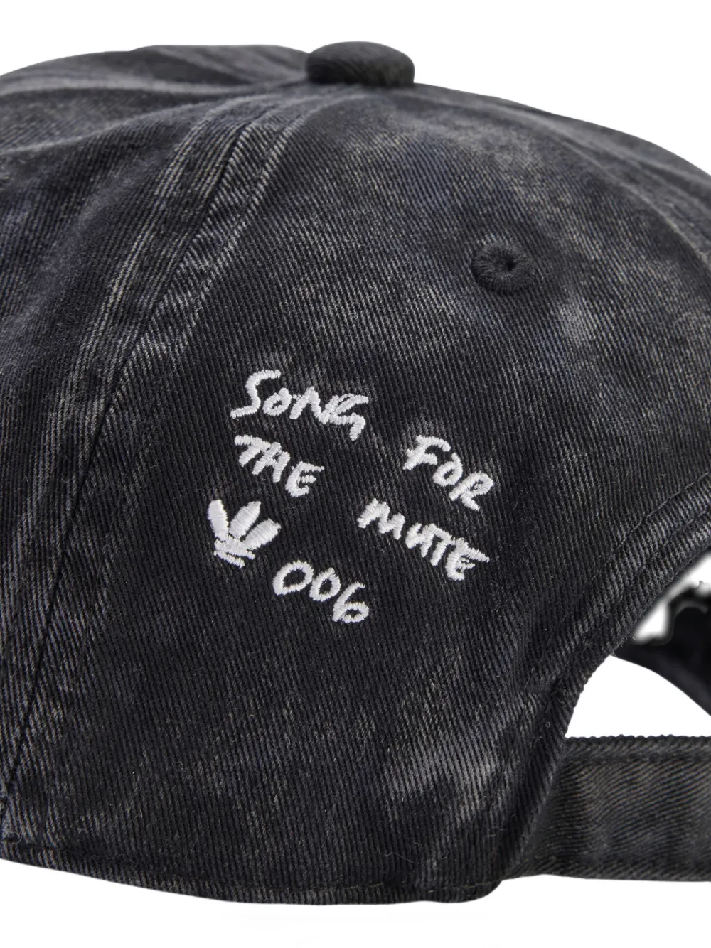 Song For The Mute X Adidas Logo-motif Baseball Cap In Black