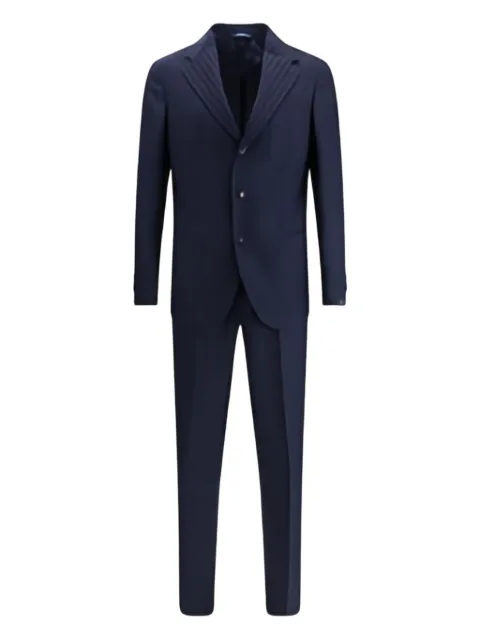 GI CAPRI pinstripe button wool suit
