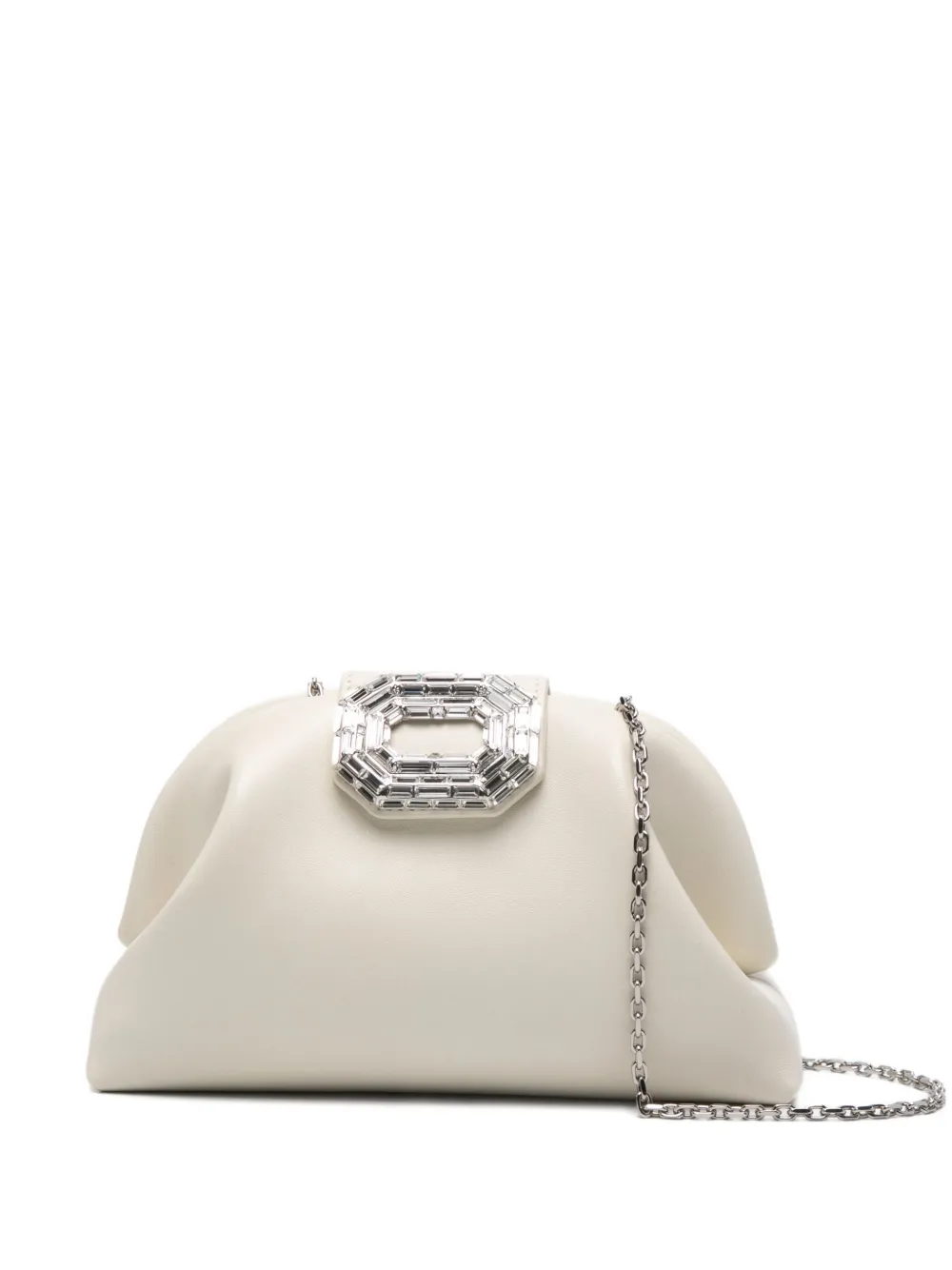 Amina Muaddi bolsa de mano Camelia | neutro | Image 1