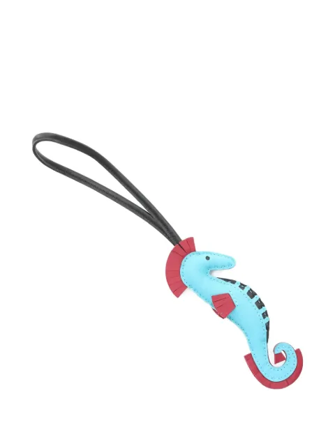 Hermès Pre-Owned 2023 Hippo Seahorse leather bag charm
