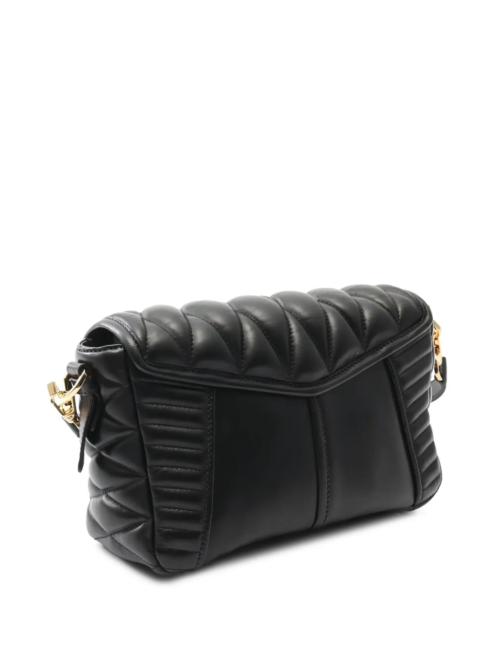 Miu Miu Pre-Owned quilted biker shoulder bag | Image 2