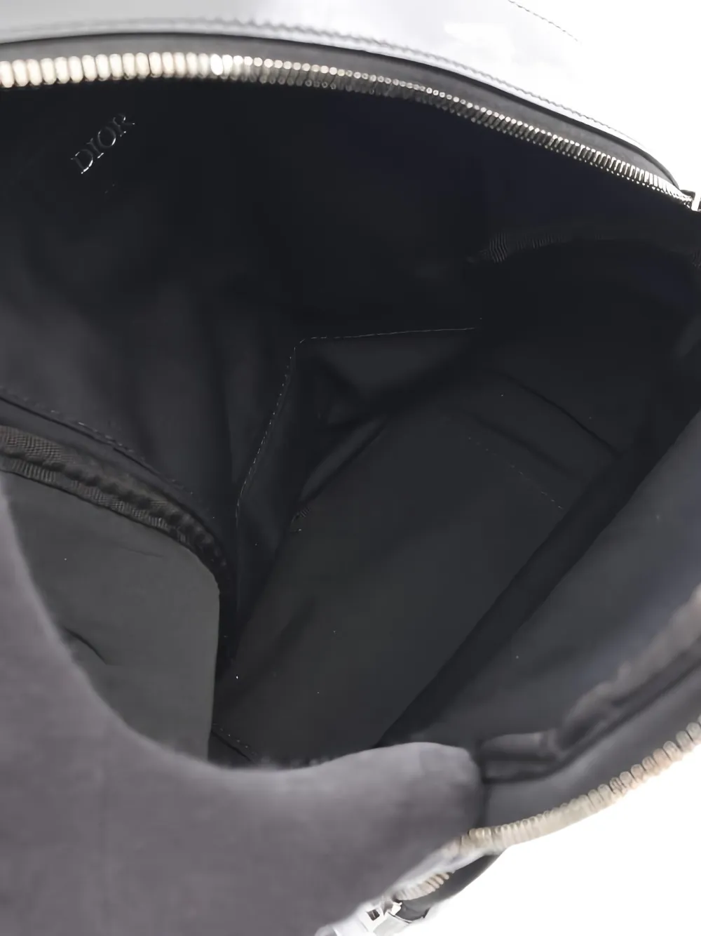 Pre-owned Dior 2010s Mini Rider Backpack In Black
