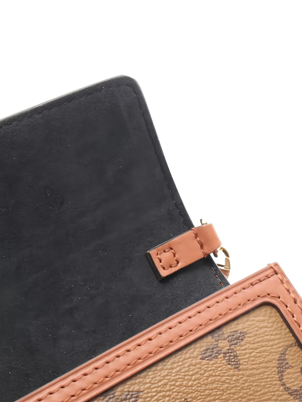 Pre-owned Louis Vuitton 2021s Dauphine Chain-strap Shoulder Bag In Brown