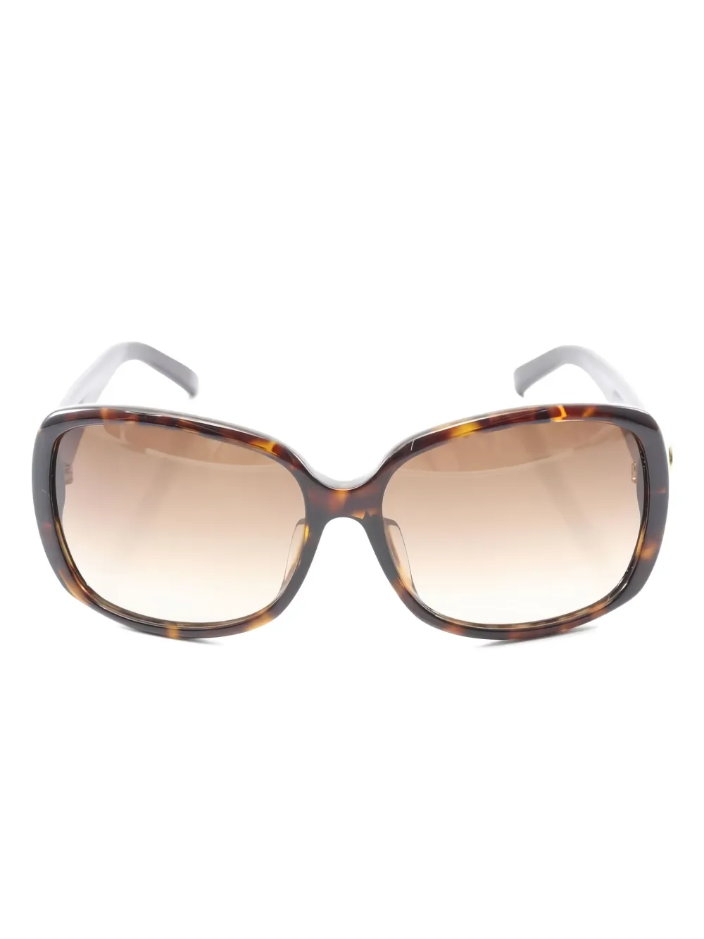 Gucci Pre-Owned 2000s interlocking G sunglasses | Brown | Image 1