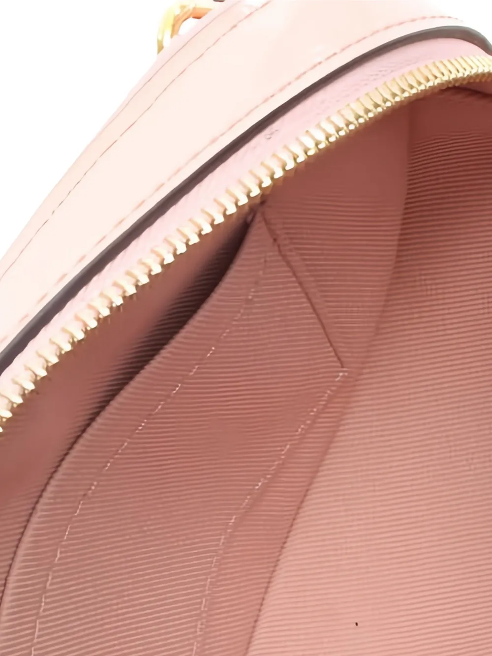 Pre-owned Louis Vuitton 2019 Monogram-embossed Leather Belt Bag In Pink