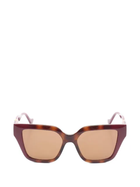 Gucci Pre-Owned 2020s geometric-frame sunglasses