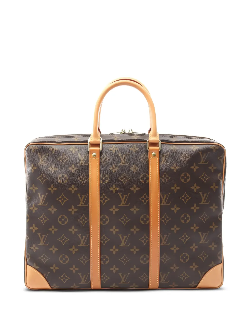 Louis Vuitton Pre-Owned 2003 monogram porte document voyage briefcase | Brown | Image 1