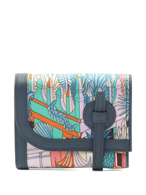 Hermès Pre-Owned 2024 Animapolis printed bi-fold wallet