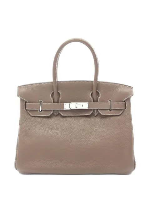 Hermès Pre-Owned bolsa de mano Clemence Birkin 30 2009