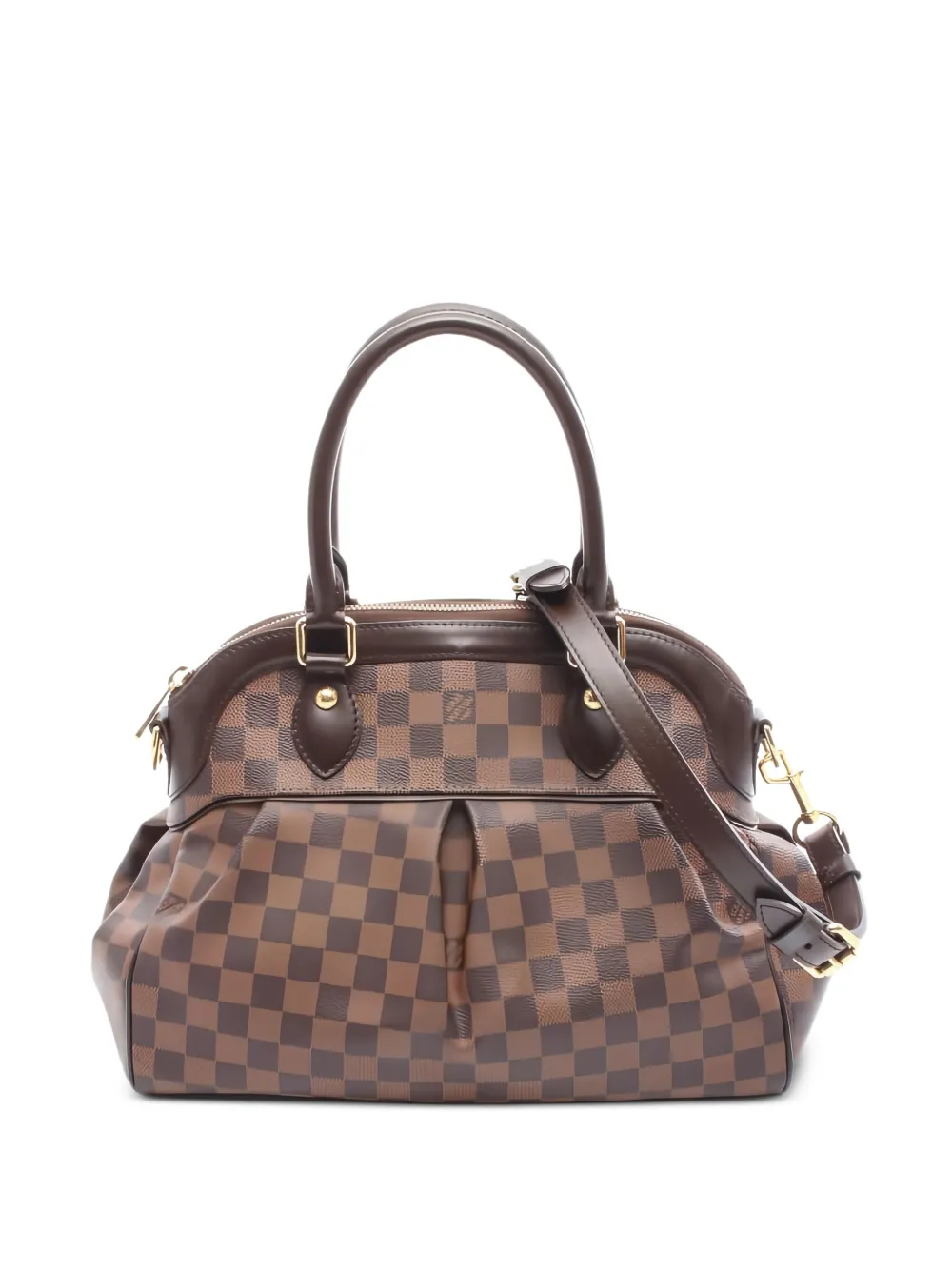 Louis Vuitton Pre-Owned 2010s ダミエ エベヌ トレヴィ PM ハンドバッグ - ブラウン Louis Vuitton Pre-Owned 2010s ダミエ エベヌ トレヴィ PM ハンドバッグ - ブラウン