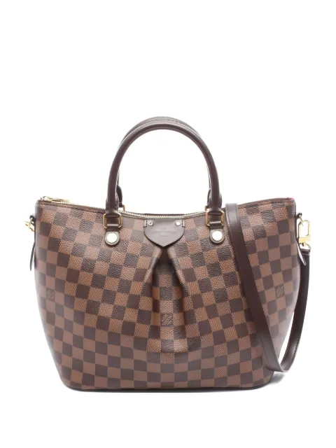 Louis Vuitton Pre-Owned 2016 Damier Ebene Siena MM Tote Bag