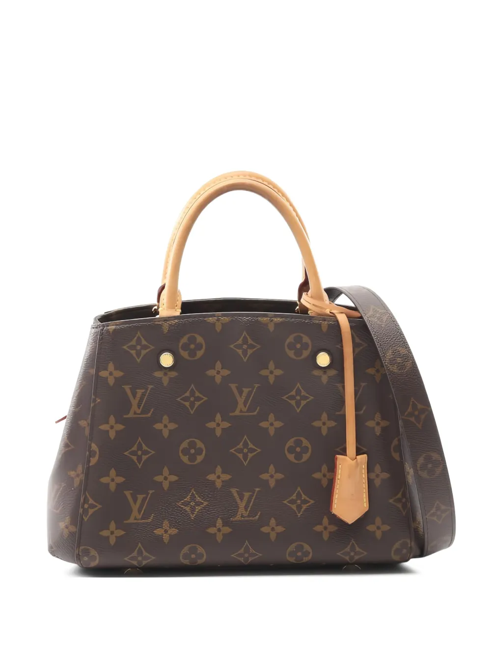Louis Vuitton Pre-Owned 2020s モンテーニュ BB モノグラム ハンドバッグ - ブラウン Louis Vuitton Pre-Owned 2020s モンテーニュ BB モノグラム ハンドバッグ - ブラウン
