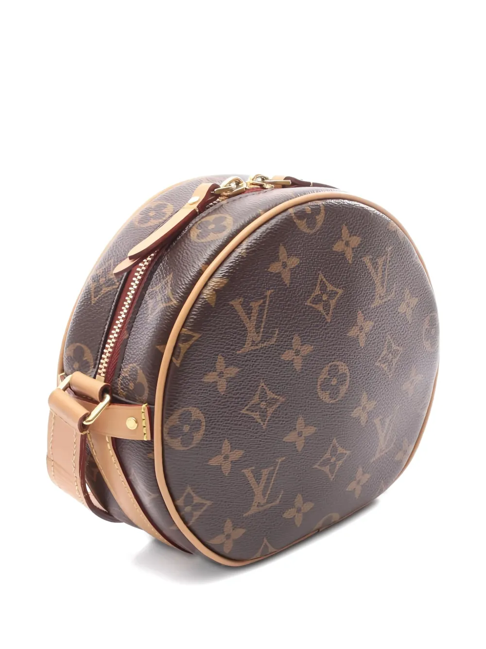 Pre-owned Louis Vuitton 2010s Boite Chapeau Souple Pm Monogram Mini Bag In Brown