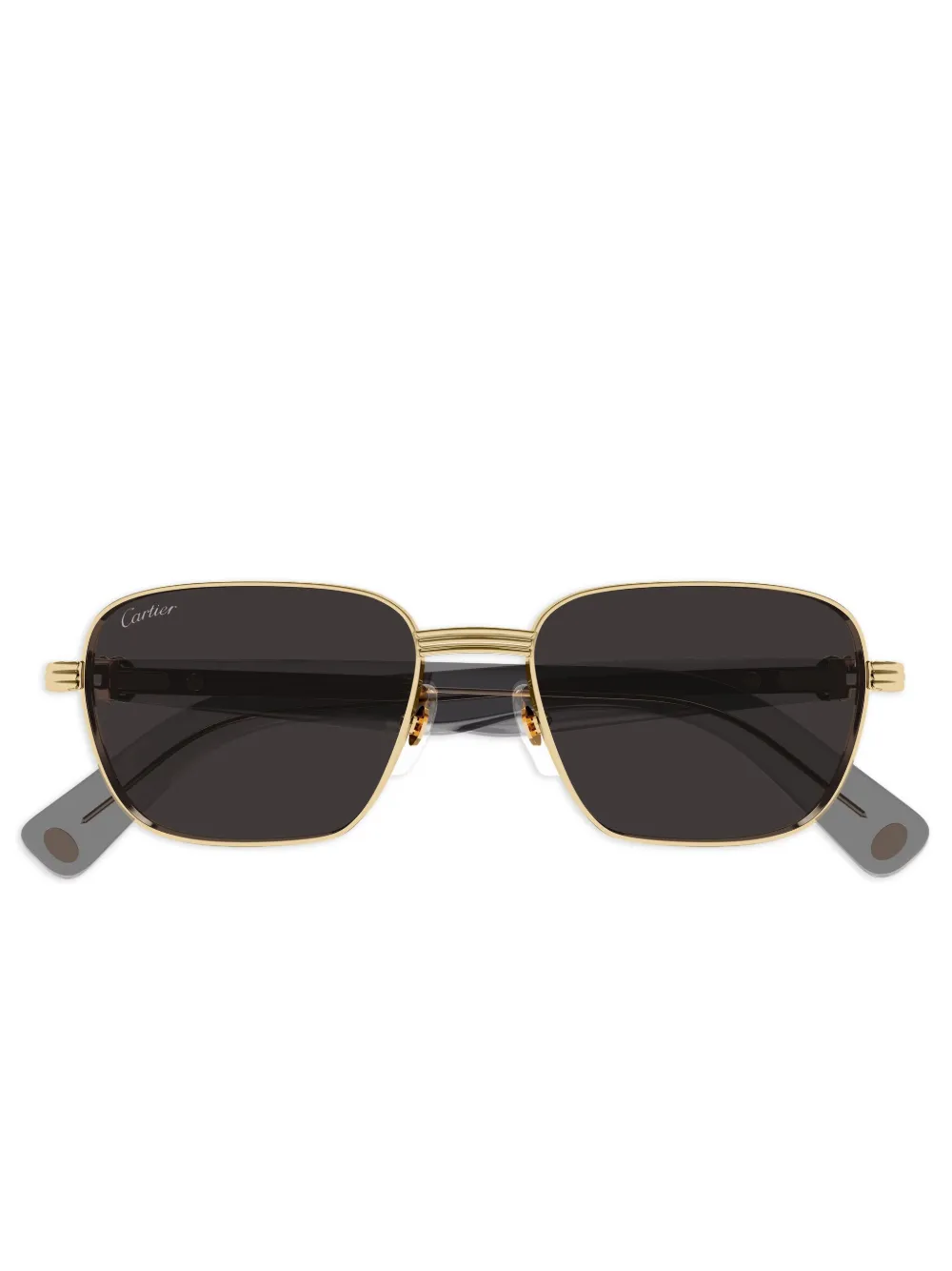 Cartier Eyewear square-frame sunglasses | Gold | Image 1