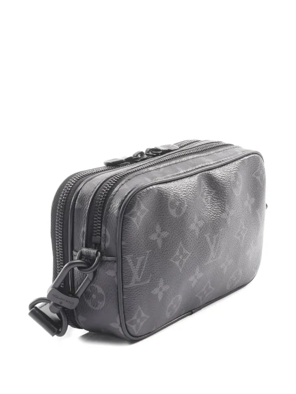 Louis Vuitton Pre-Owned 2010s Alpha Wearable Messenger Bag | Black