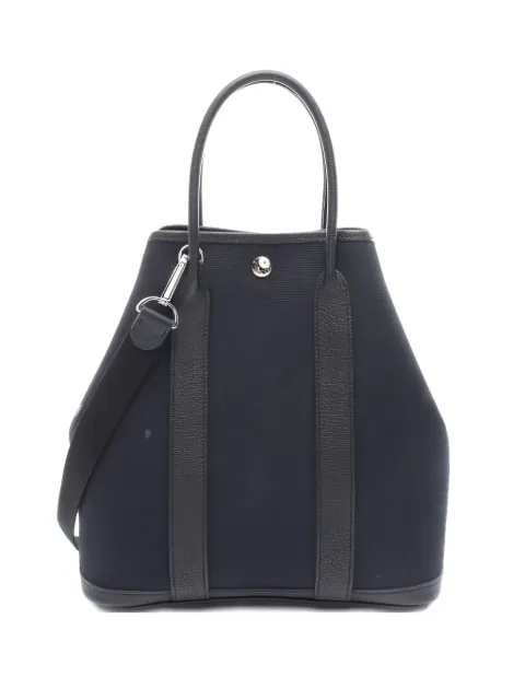 Hermès Pre-Owned 2020s leather Garden file PM tote bag